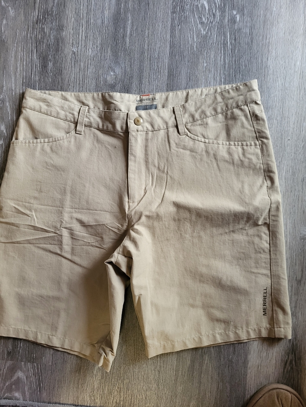Merrell Khaki/Tan Outdoor Shorts